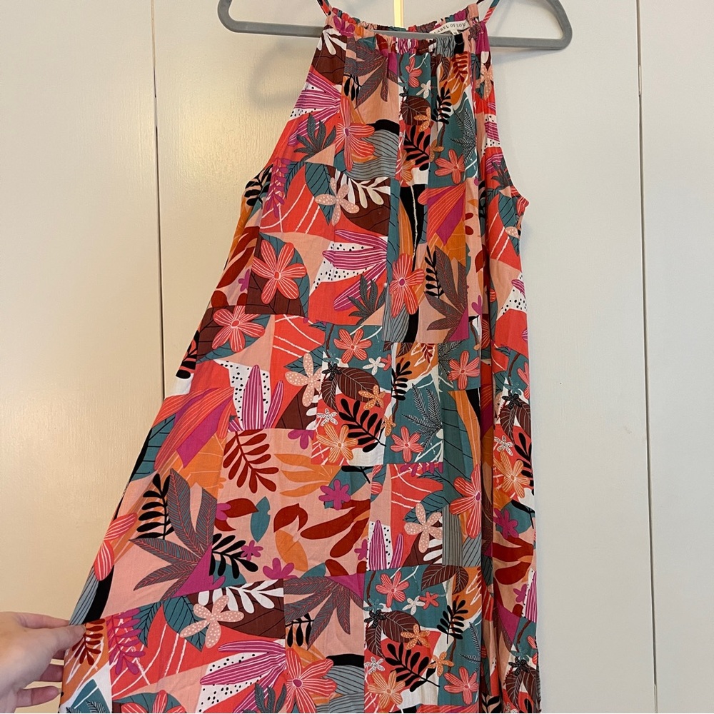 Floral Print Maxi Dress